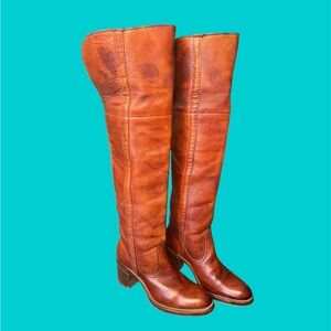 60s Vintage Frye Over the Knee Campus Boots